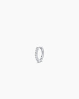 14k Solid White Gold