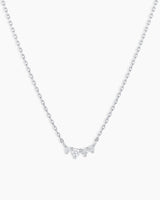 14k Solid White Gold