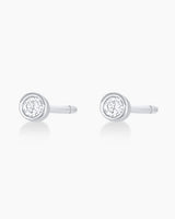 14k Solid White Gold