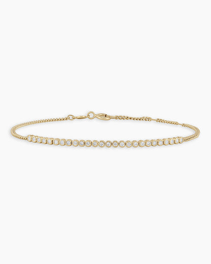 Classic Diamond Row Bracelet