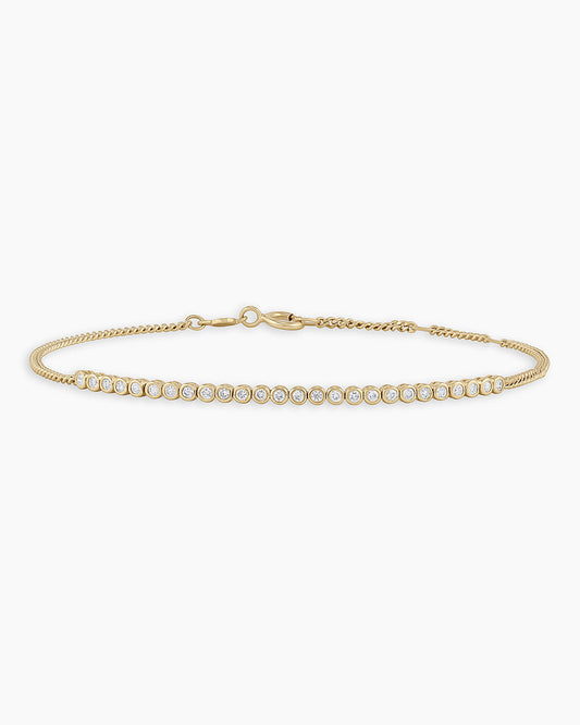 Classic Diamond Row Bracelet
