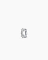 14k Solid White Gold