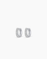 14k Solid White Gold