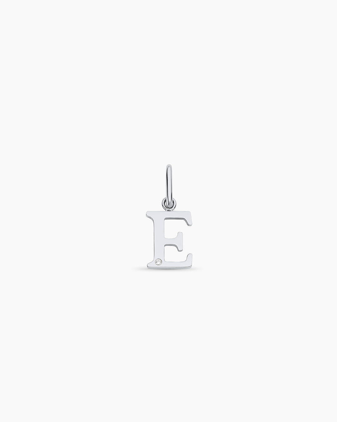 Diamond Vintage Alphabet Charm