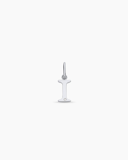 Diamond Vintage Alphabet Charm