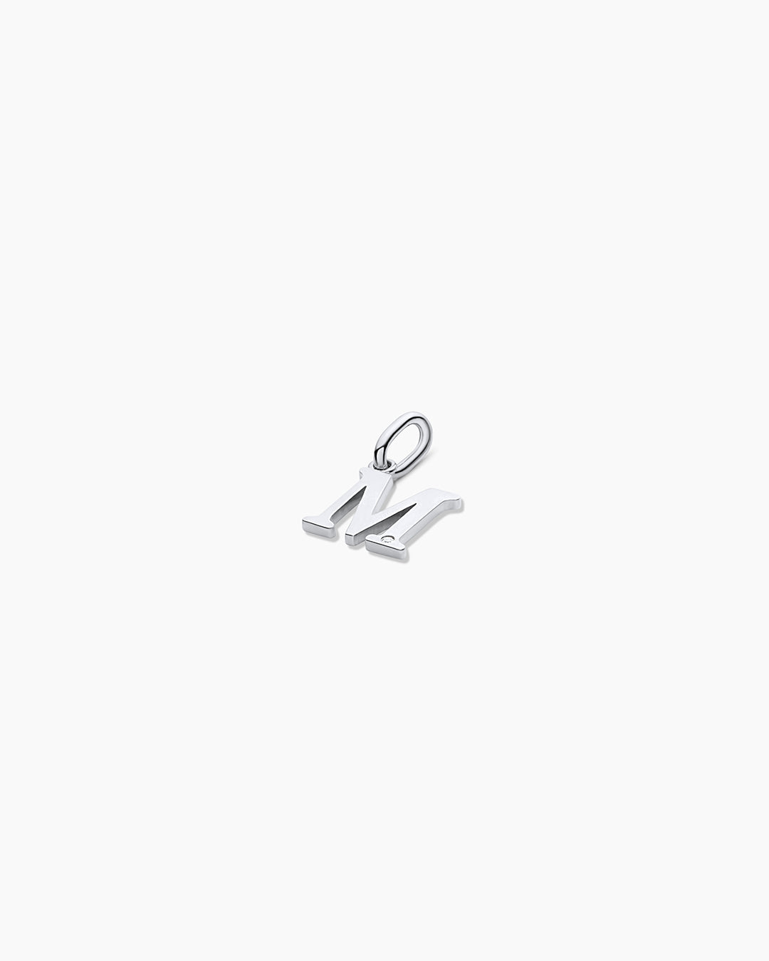 Diamond Vintage Alphabet Charm