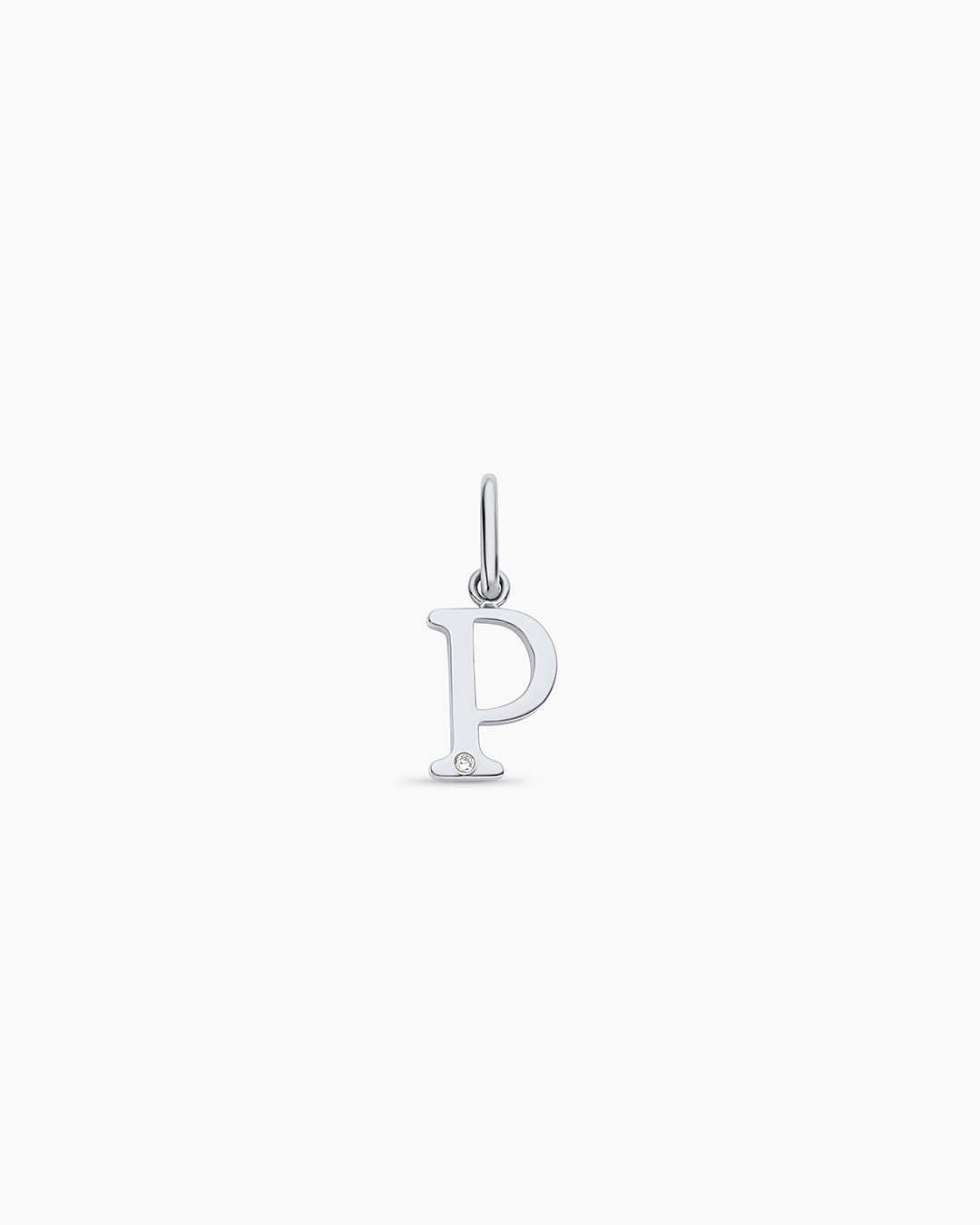 Diamond Vintage Alphabet Charm