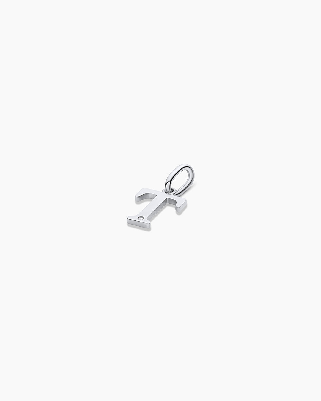 Diamond Vintage Alphabet Charm