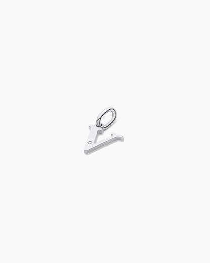 Diamond Vintage Alphabet Charm