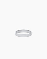 14k Solid White Gold
