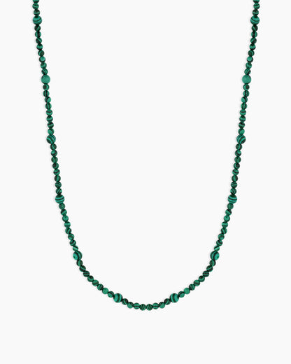 Power Gemstone Long Beaded Necklace
