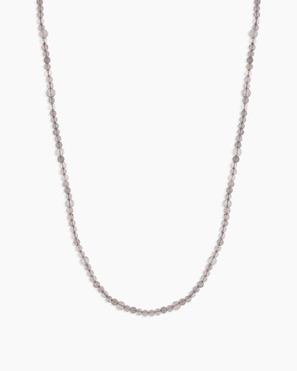 Power Gemstone Long Beaded Necklace