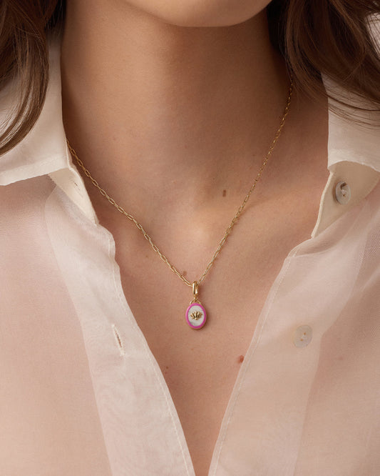 Power Gemstone Parker Charm Necklace Calming