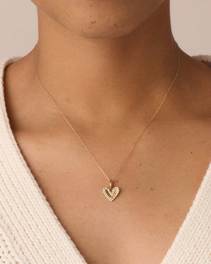 Diamond Adore Love Charm