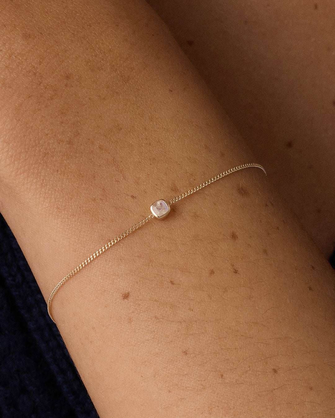 14k Gold Wilder Birthstone Bracelet