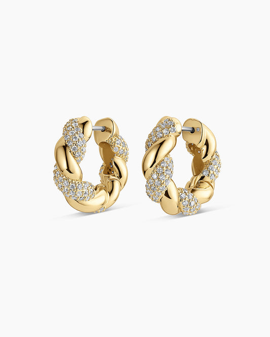 Crew Shimmer Hoops