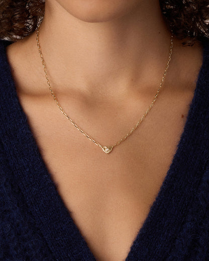 Birthstone Heart Necklace
