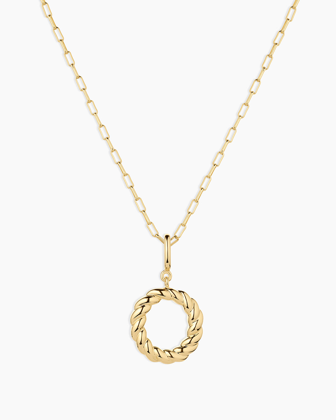 Crew Alphabet Statement Charm Necklace