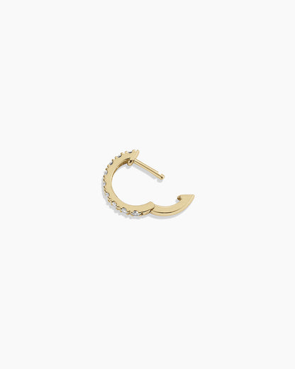 Lab Grown Diamond Eternity Single Huggie