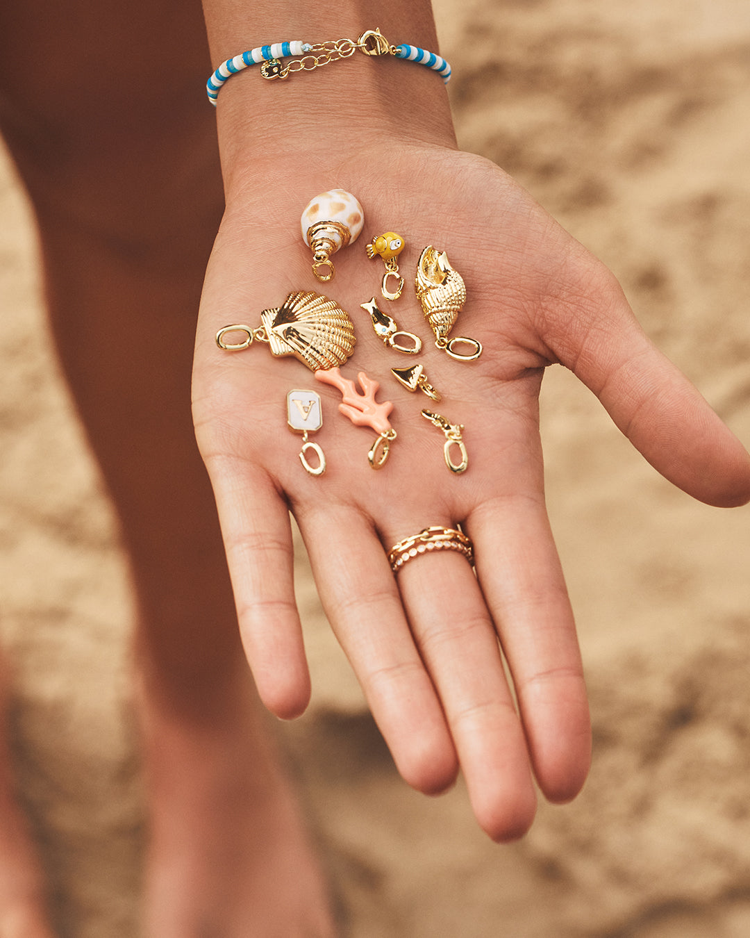 Tulip Shell Parker Charm