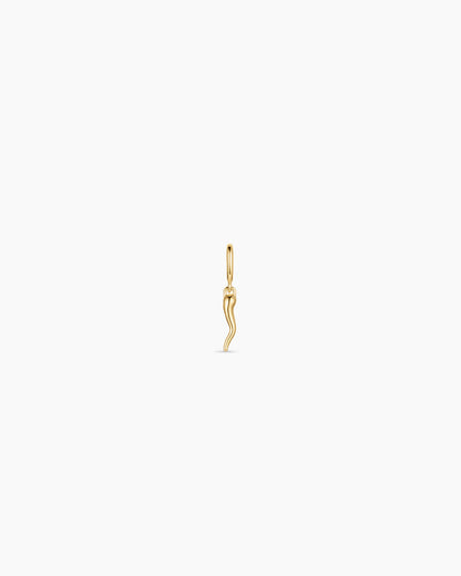 Italian Horn Parker Charm