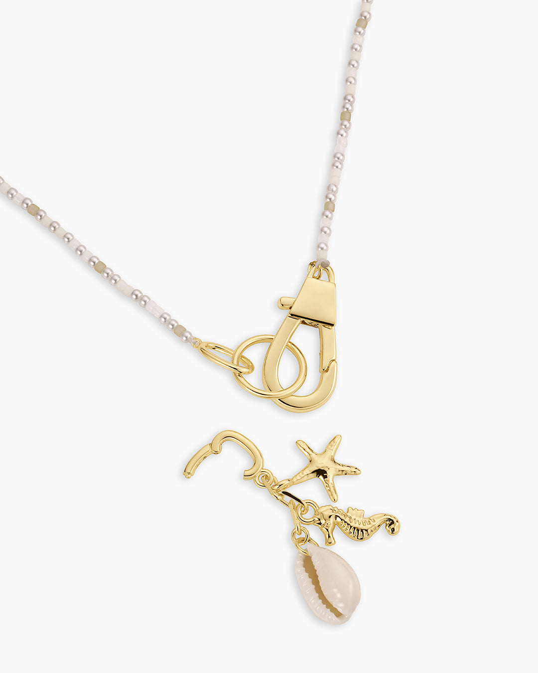 Ocean Cluster Charm Necklace