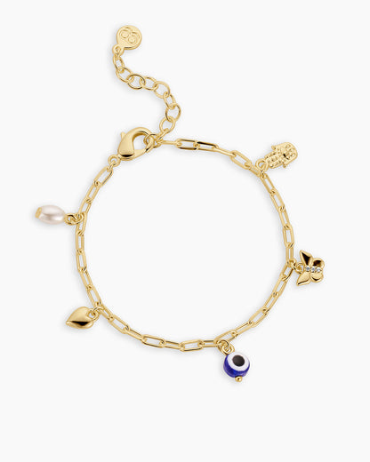 Connection Mini Charm Bracelet