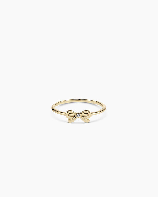 Diamond Put a Bow on it Ring