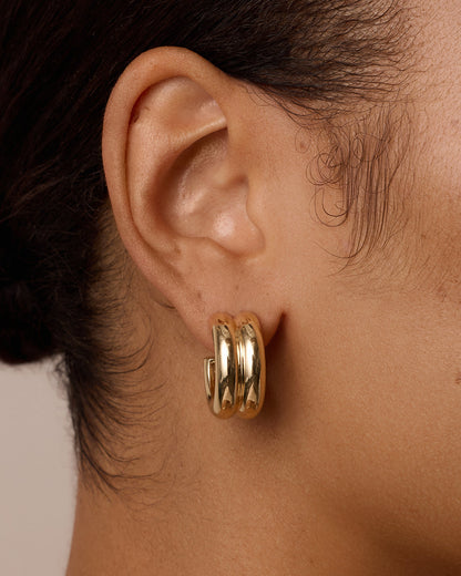 Lou Stacked Hoops
