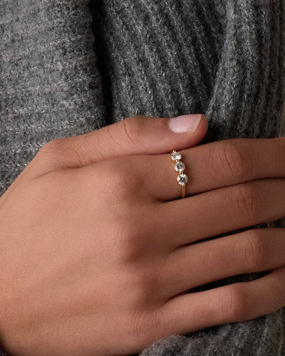 Lab Grown Diamond Trio Ring