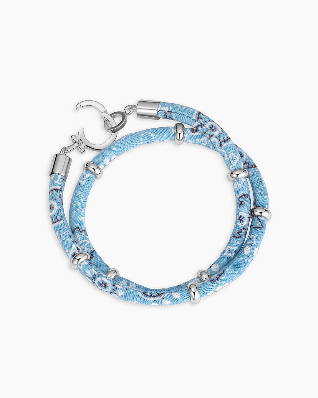 Paisley Bandana Wrap Bracelet