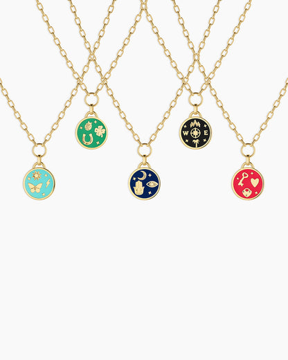 Good Vibrations Coin Necklace