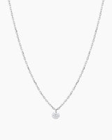 18k Solid White Gold