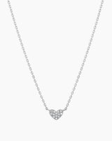 14k Solid White Gold