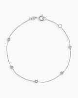 14k Solid White Gold